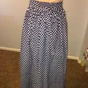 Handsewn African Inspired Full length Skirt